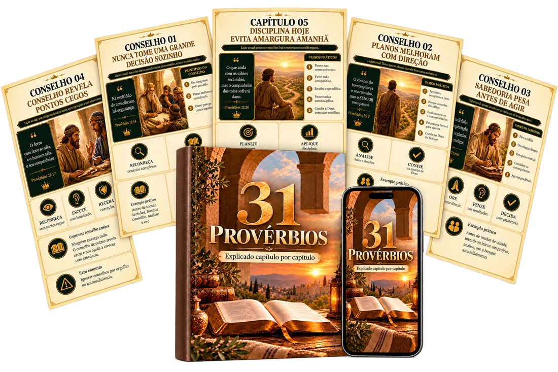 Livro 31 Provérbios Explicados Capítulo por Capítulo